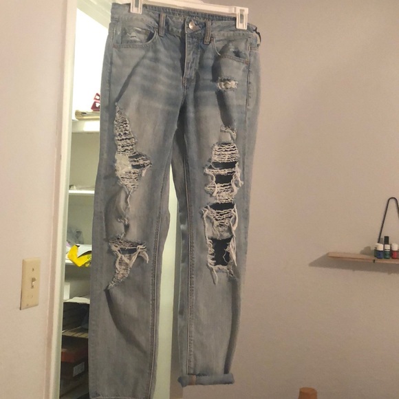 American Eagle girlfriend jeans - Picture 1 of 9